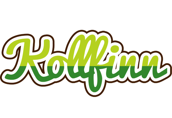Kollfinn golfing logo