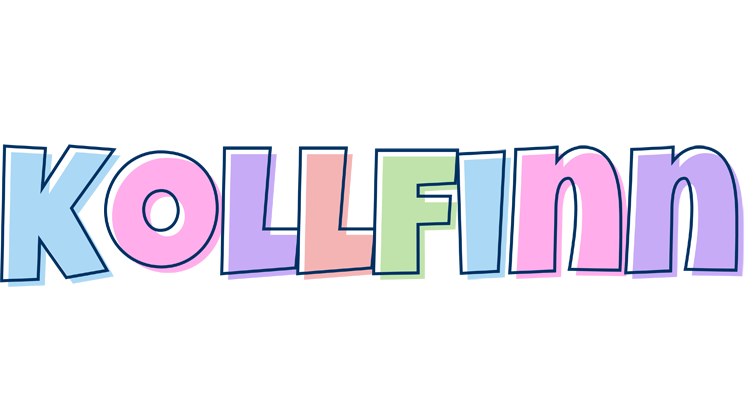 Kollfinn pastel logo