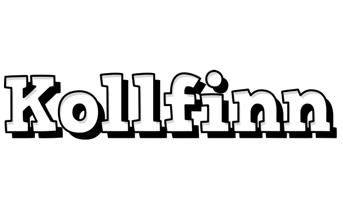 Kollfinn snowing logo