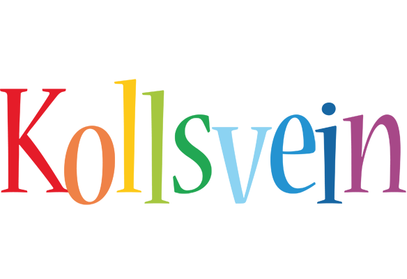 Kollsvein birthday logo