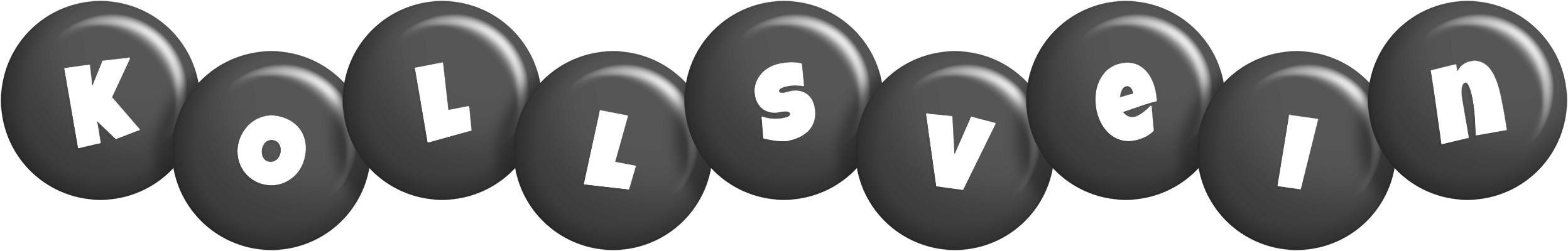 Kollsvein candy-black logo