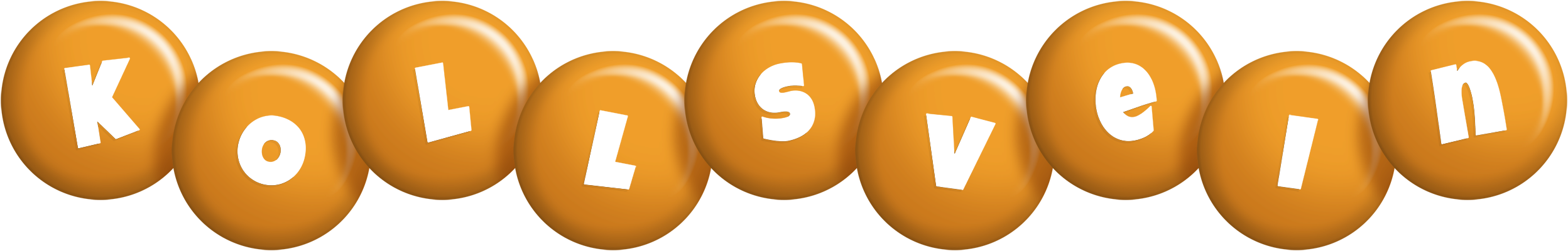 Kollsvein candy-orange logo