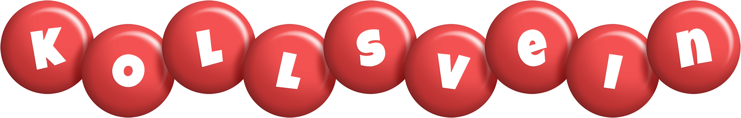 Kollsvein candy-red logo