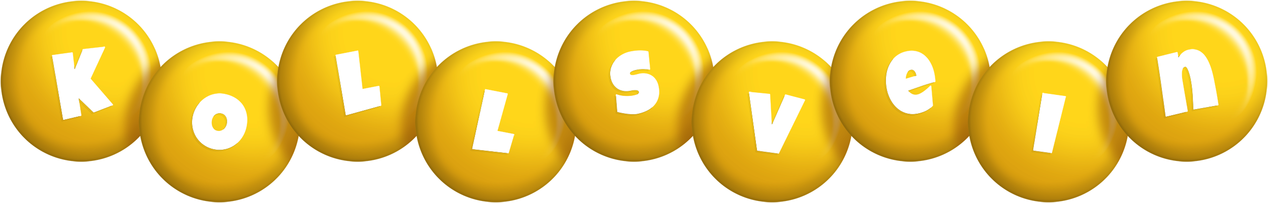 Kollsvein candy-yellow logo
