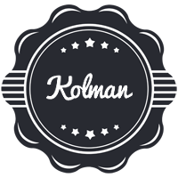 Kolman badge logo