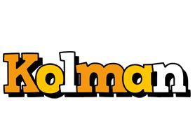 Kolman cartoon logo