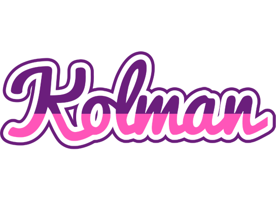 Kolman cheerful logo
