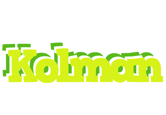 Kolman citrus logo