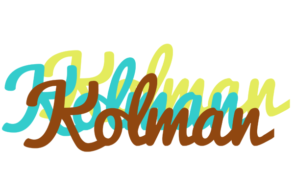 Kolman cupcake logo