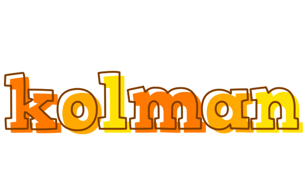 Kolman desert logo