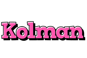 Kolman girlish logo