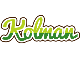 Kolman golfing logo