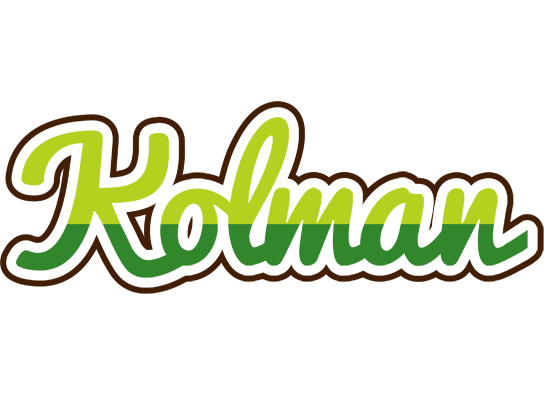 Kolman golfing logo