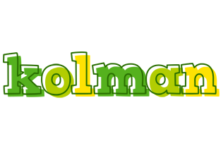 Kolman juice logo