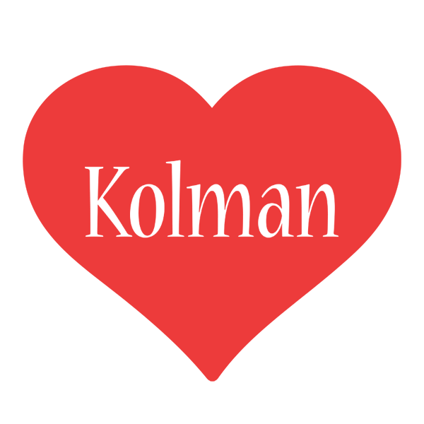 Kolman love logo