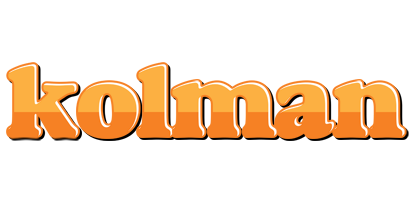 Kolman orange logo