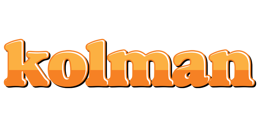 Kolman orange logo