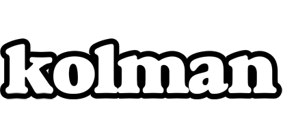 Kolman panda logo