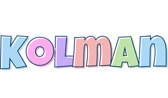 Kolman pastel logo