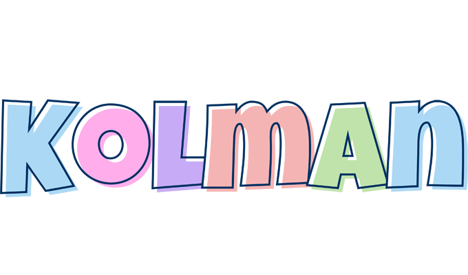 Kolman pastel logo