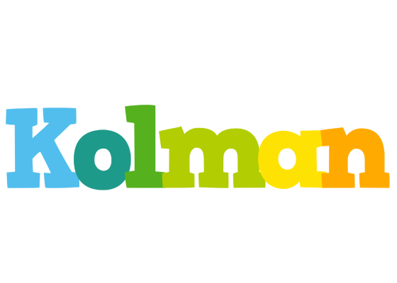 Kolman rainbows logo