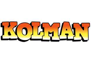 Kolman sunset logo