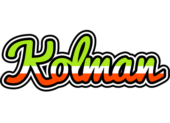 Kolman superfun logo