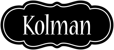 Kolman welcome logo