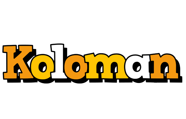 Koloman cartoon logo