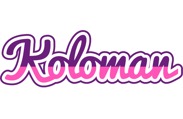 Koloman cheerful logo
