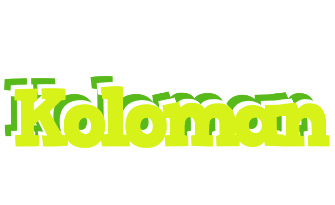 Koloman citrus logo