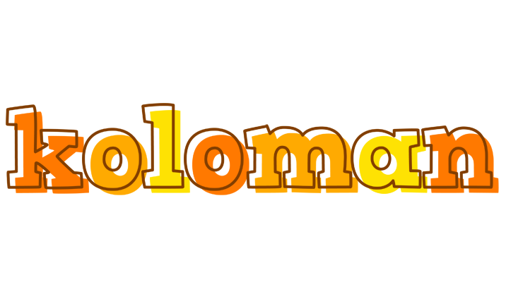 Koloman desert logo