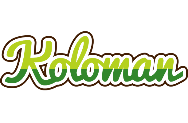 Koloman golfing logo