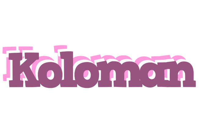 Koloman relaxing logo