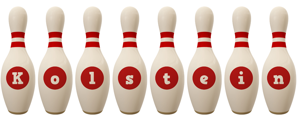 Kolstein bowling-pin logo