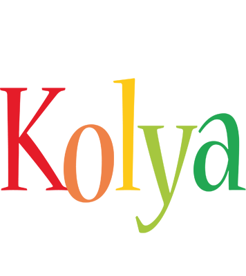 Kolya birthday logo