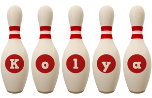 Kolya bowling-pin logo