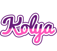 Kolya cheerful logo