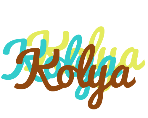 Kolya cupcake logo