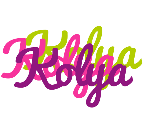 Kolya flowers logo