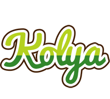 Kolya golfing logo