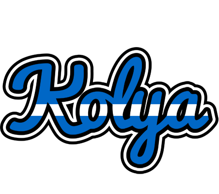 Kolya greece logo