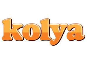 Kolya orange logo