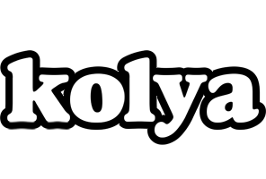 Kolya panda logo