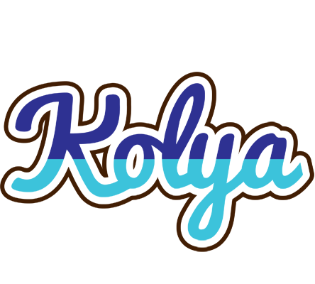Kolya raining logo