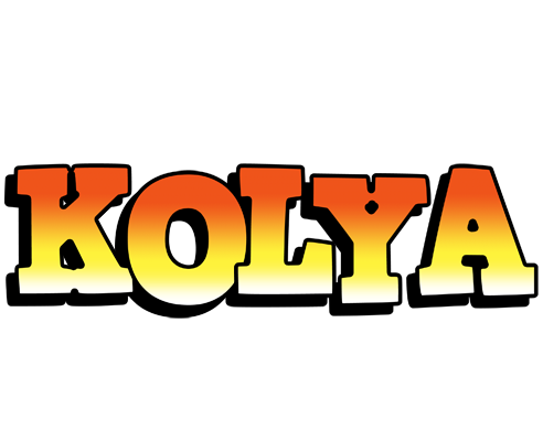 Kolya sunset logo