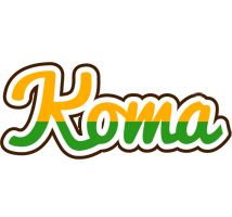 Koma banana logo