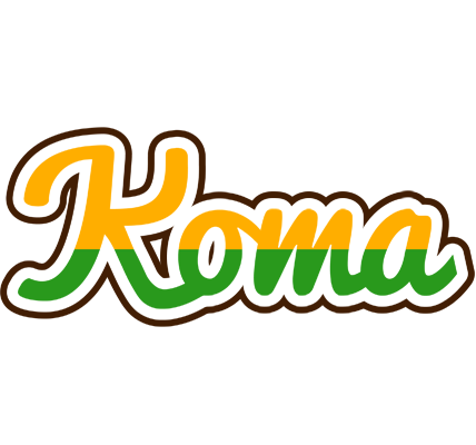 Koma banana logo