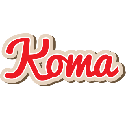 Koma chocolate logo