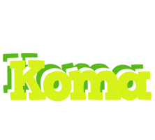 Koma citrus logo